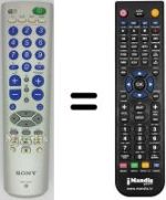 Gleichwertige Fernbedienung Samsung RM-V202T