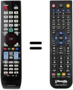 Gleichwertige Fernbedienung Samsung UE40B8090XW/XZG