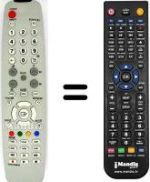 Replacement remote control Samsung LE32A455C1D / /XKS