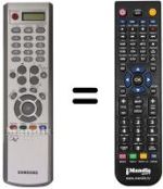Replacement remote control Samsung BN59-00378A