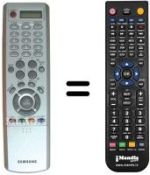 Replacement remote control Samsung BN59-00378B