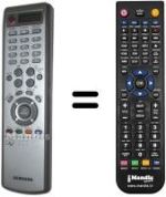 Replacement remote control Samsung BN59-00378C