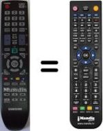 Gleichwertige Fernbedienung Samsung B2230 HD