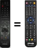 Gleichwertige Fernbedienung Samsung SP50L6HVX / /XEC