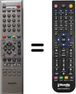 Gleichwertige Fernbedienung Sanyo CE32LD6BKC