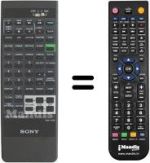 Replacement remote control RM-Y133