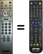 Replacement remote control Sony KDL-32S2530ELCD