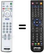 Replacement remote control RM-EA006
