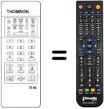 Gleichwertige Fernbedienung Thomson 925TX0789