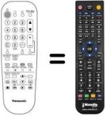 Gleichwertige Fernbedienung Panasonic TX-28KL1F