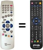 Replacement remote control REMCON979