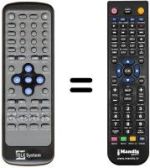 Replacement remote control REMCON780