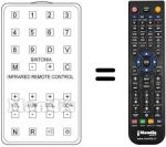 Replacement remote control Nobliko REMCON080