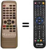 Replacement remote control REMCON1065