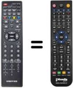 Replacement remote control United REMCON1119