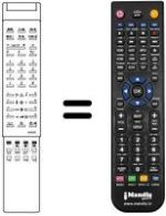 Replacement remote control Salora 28M91PIP