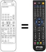 Replacement remote control REMCON687