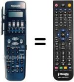 Replacement remote control Panasonic VEQ1945