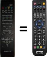 Replacement remote control Finlux 50FPH05