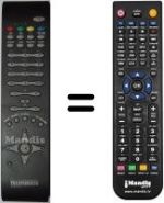 Replacement remote control Telefunken TE19822B11