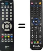 Replacement remote control LG M1921A