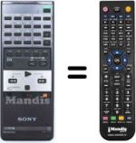Replacement remote control RMT-223