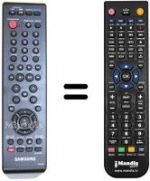 Gleichwertige Fernbedienung Samsung DVD-R145