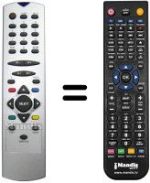 Replacement remote control Crown CDST935