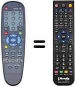 Replacement remote control United REMCON1354
