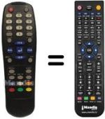 Replacement remote control Hyundai HSS740