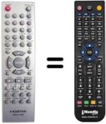Replacement remote control Nortek N DVX-2502