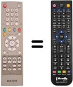 Gleichwertige Fernbedienung Samsung DSB9601C