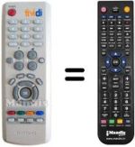 Gleichwertige Fernbedienung Samsung DCB-B360G