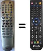 Replacement remote control Philips HD-RW720 / 69