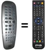 Gleichwertige Fernbedienung Philips 242254900968