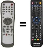 Replacement remote control Orion GDVDR5001B