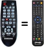 Gleichwertige Fernbedienung Samsung DVD-C450