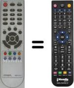 Replacement remote control RIMAX TDT 5300