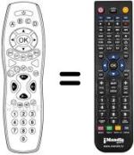 Replacement remote control Sagem ISD4150