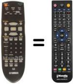 Gleichwertige Fernbedienung Yamaha DVD-S830