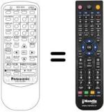 Replacement remote control Panasonic VEQ1914