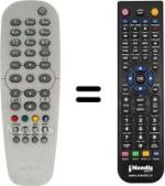 Replacement remote control Philips DSR200