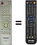 Gleichwertige Fernbedienung Samsung DVD-M205