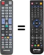 Gleichwertige Fernbedienung Samsung HVS57570