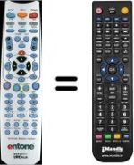 Replacement remote control WHV15948W