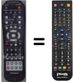 Replacement remote control Kaon SEC3158W