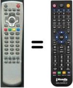 Replacement remote control HVS54014