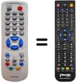Replacement remote control :SEC4558