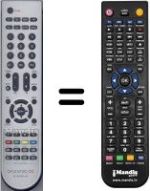 Replacement remote control Lenco WHV15847