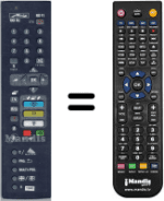 Replacement remote control SEC15214